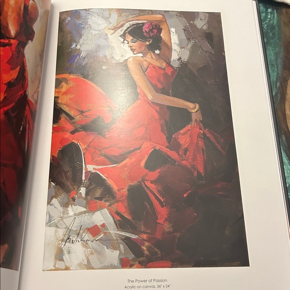 Anatoly Metlan Signed Art Hardcover Book Ukraine Artist Paintings Spanish Women - Picture 13 of 14